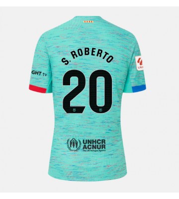 Barcelona Sergi Roberto #20 Koszulka Trzecich Kobiety 2023-24 Krótki Rękaw